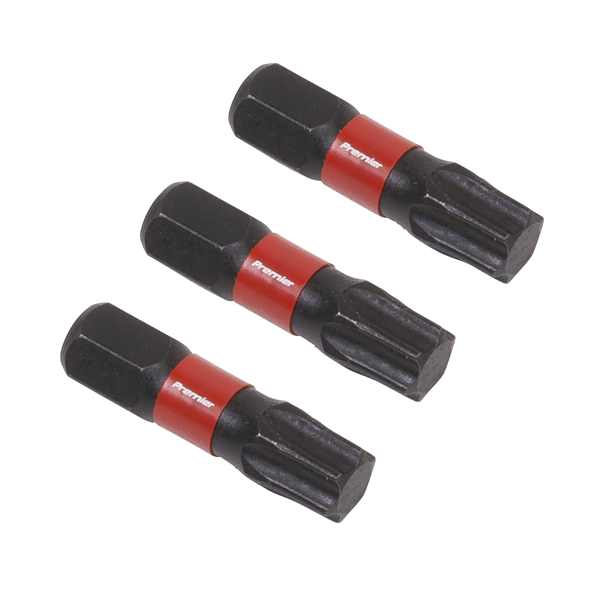 Premier AK8221 Premier TRX-Star* Impact Power Tool Bits T40 x 25mm 3pc