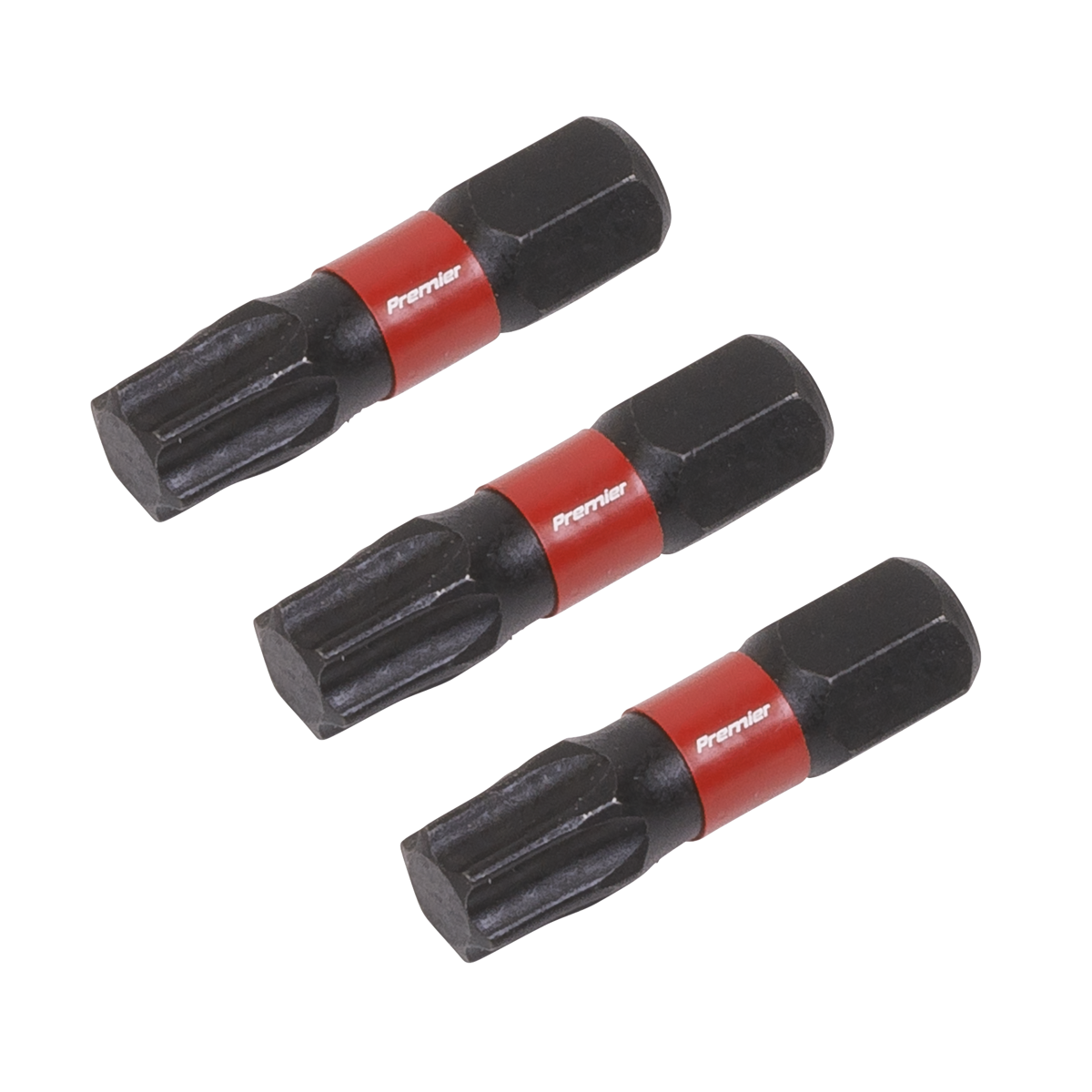 Premier AK8221 Premier TRX-Star* Impact Power Tool Bits T40 x 25mm 3pc