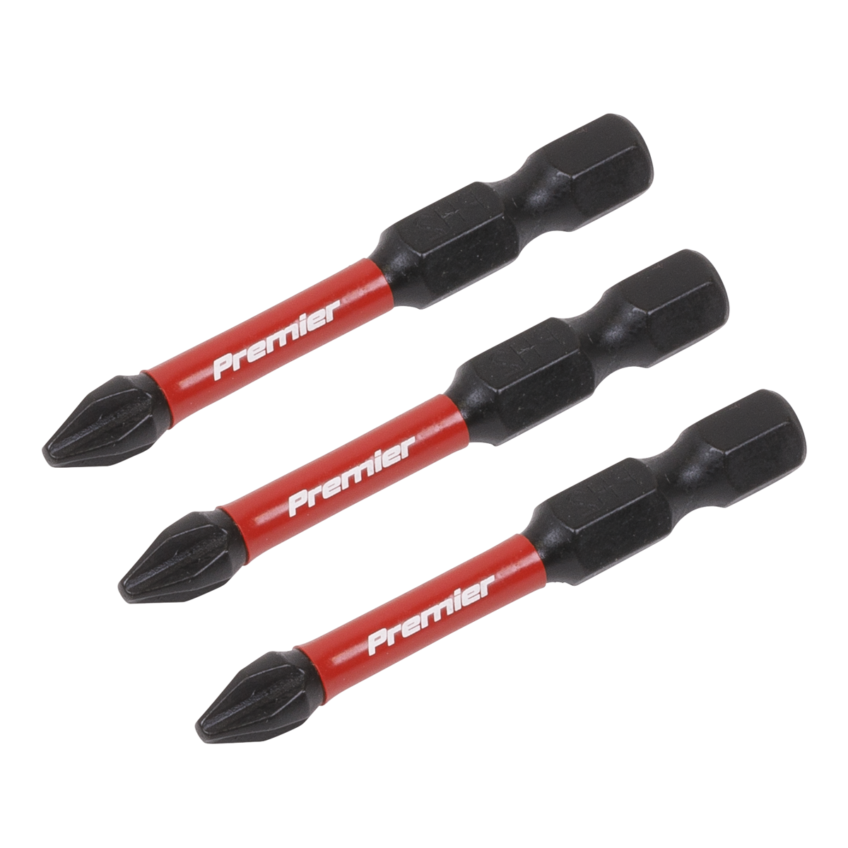 Premier AK8230 Premier Phillips Impact Power Tool Bits #2 x 50mm 3pc