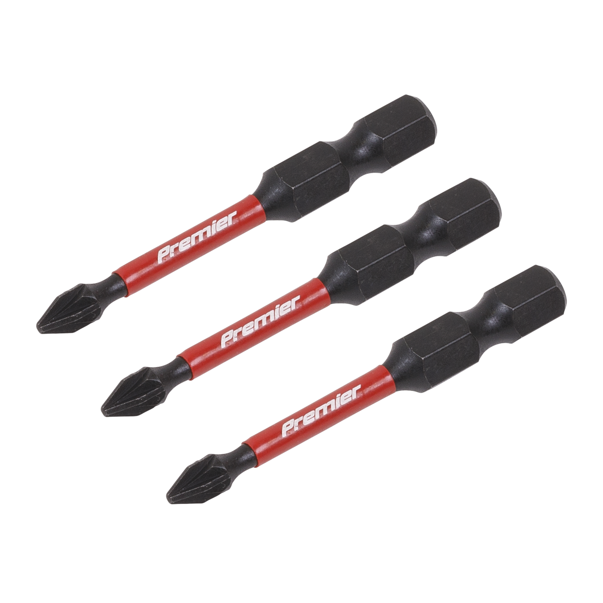 Premier AK8232 Premier Pozi Impact Power Tool Bits #1 x 50mm 3pc