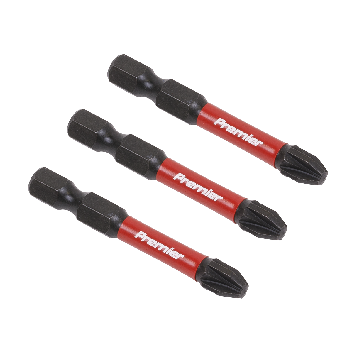 Premier AK8234 Premier Pozi Impact Power Tool Bits #3 x 50mm 3pc