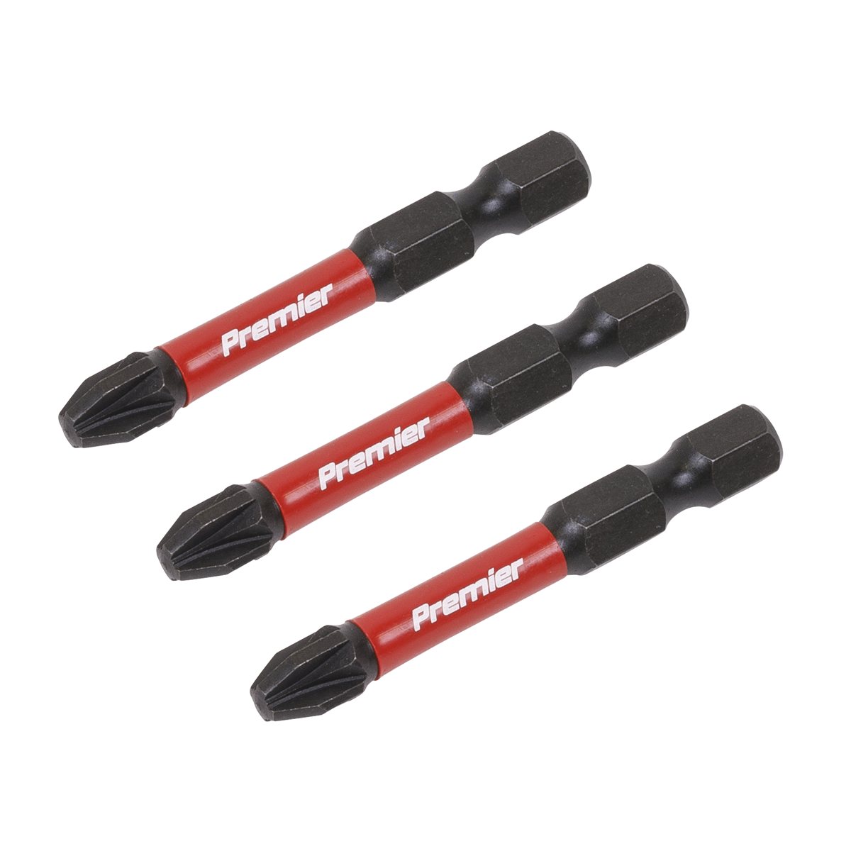 Premier AK8234 Premier Pozi Impact Power Tool Bits #3 x 50mm 3pc