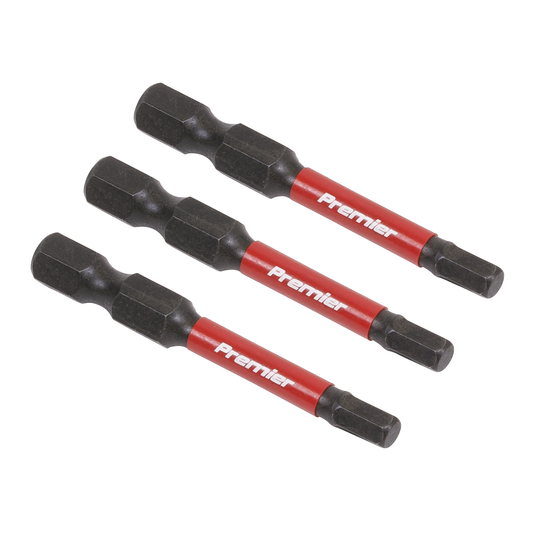 Premier AK8237 Premier Hex Impact Power Tool Bits 4 x 50mm 3pc
