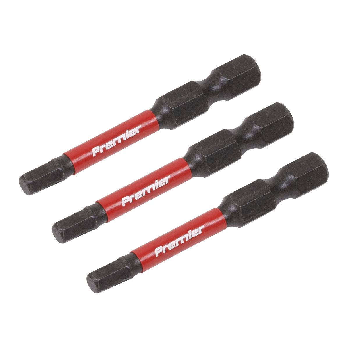 Premier AK8237 Premier Hex Impact Power Tool Bits 4 x 50mm 3pc