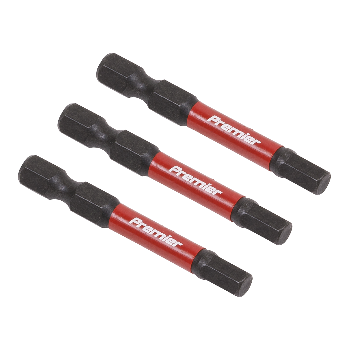 Premier AK8238 Premier Hex Impact Power Tool Bits 5 x 50mm 3pc