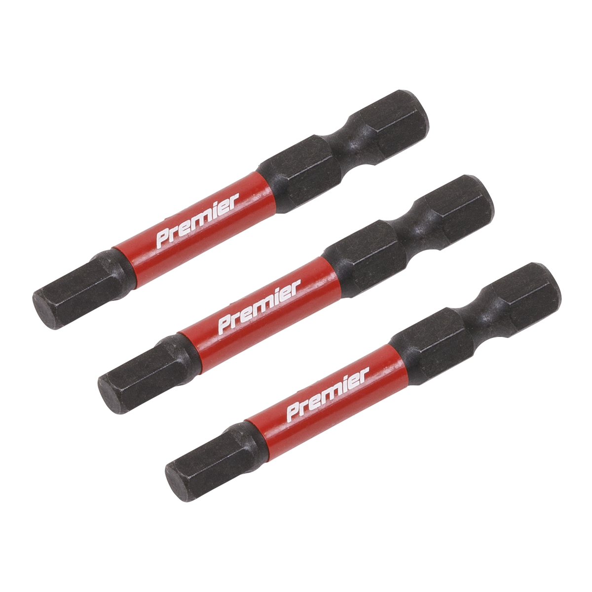 Premier AK8238 Premier Hex Impact Power Tool Bits 5 x 50mm 3pc