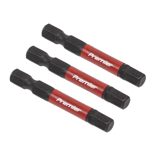 Premier AK8239 Premier Hex Impact Power Tool Bits 6 x 50mm 3pc