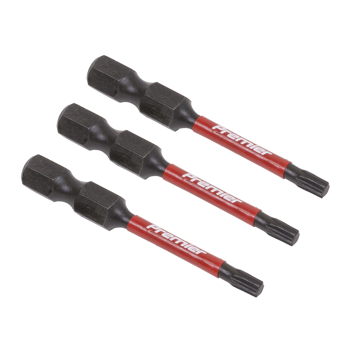 Premier AK8241 Premier TRX-Star* Impact Power Tool Bits T15 x 50mm 3pc