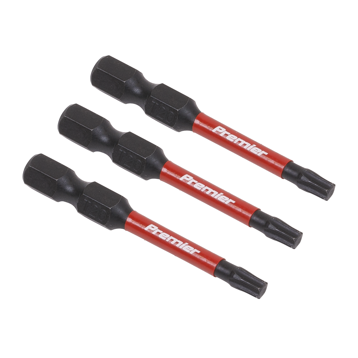 Premier AK8242 Premier TRX-Star* Impact Power Tool Bits T20 x 50mm 3pc