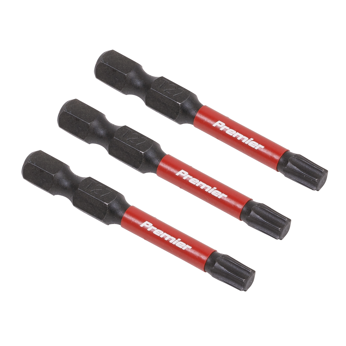 Premier AK8244 Premier TRX-Star* Impact Power Tool Bits T27 x 50mm 3pc