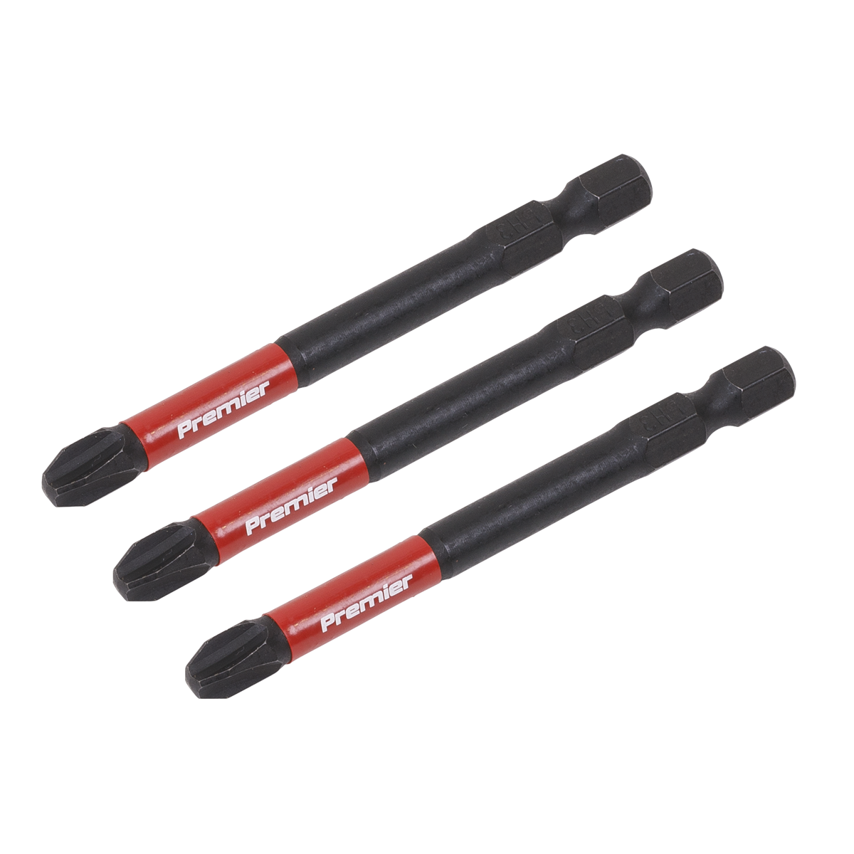 Premier AK8256 Premier Phillips Impact Power Tool Bits #3 x 75mm 3pc