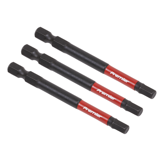 Premier AK8263 Premier Hex Impact Power Tool Bits 5 x 75mm 3pc