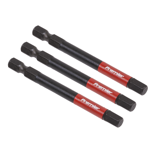 Premier AK8264 Premier Hex Impact Power Tool Bits 6 x 75mm 3pc