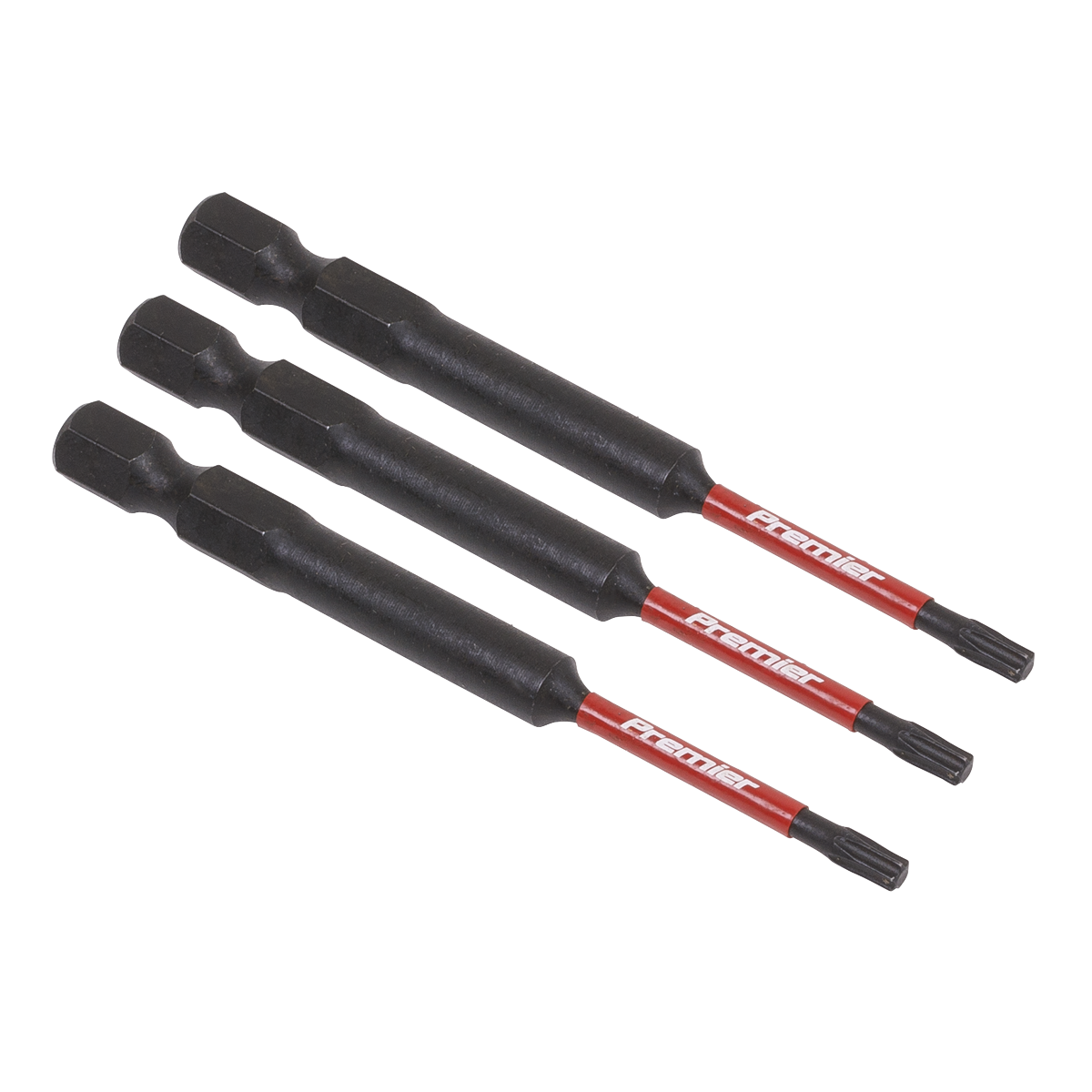 Premier AK8265 Premier TRX-Star* Impact Power Tool Bits T10 x 75mm 3pc