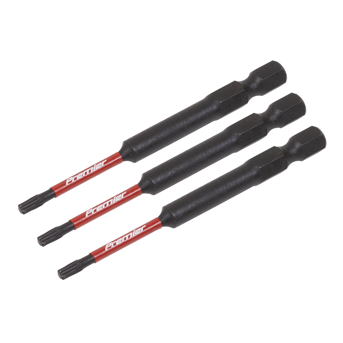 Premier AK8265 Premier TRX-Star* Impact Power Tool Bits T10 x 75mm 3pc