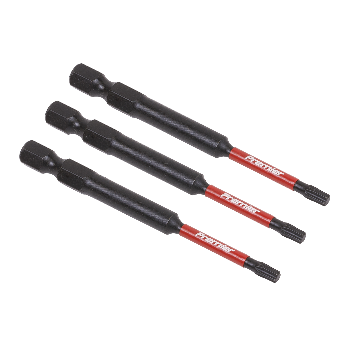 Premier AK8266 Premier TRX-Star* Impact Power Tool Bits T15 x 75mm 3pc