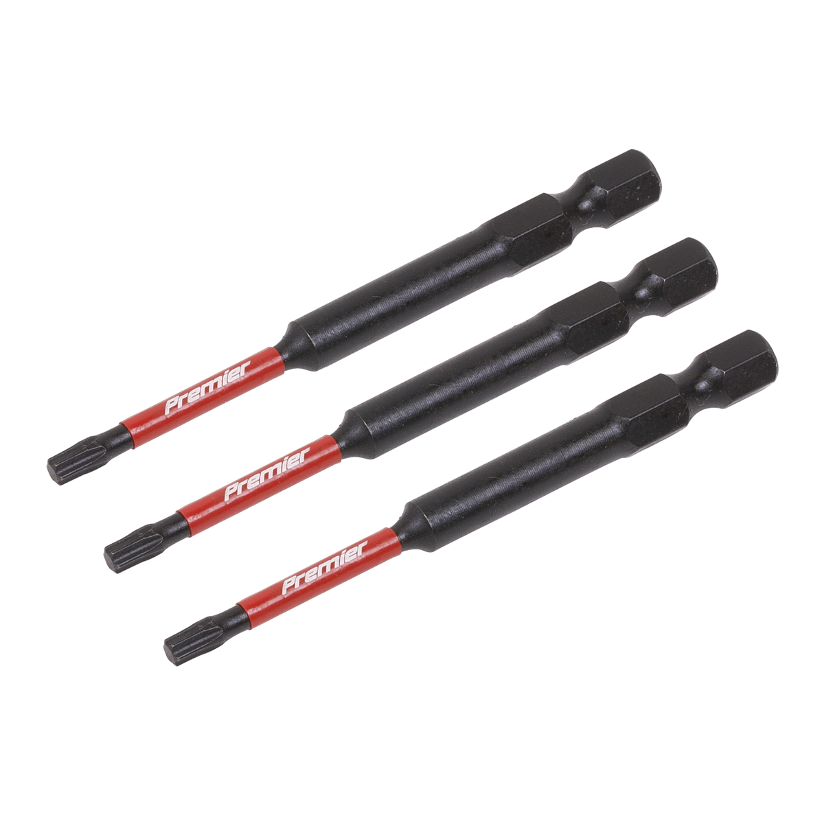 Premier AK8266 Premier TRX-Star* Impact Power Tool Bits T15 x 75mm 3pc