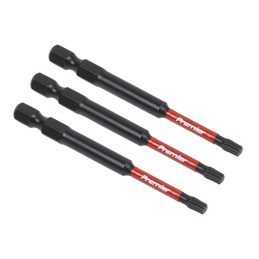 Premier AK8267 Premier TRX-Star* Impact Power Tool Bits T20 x 75mm 3pc