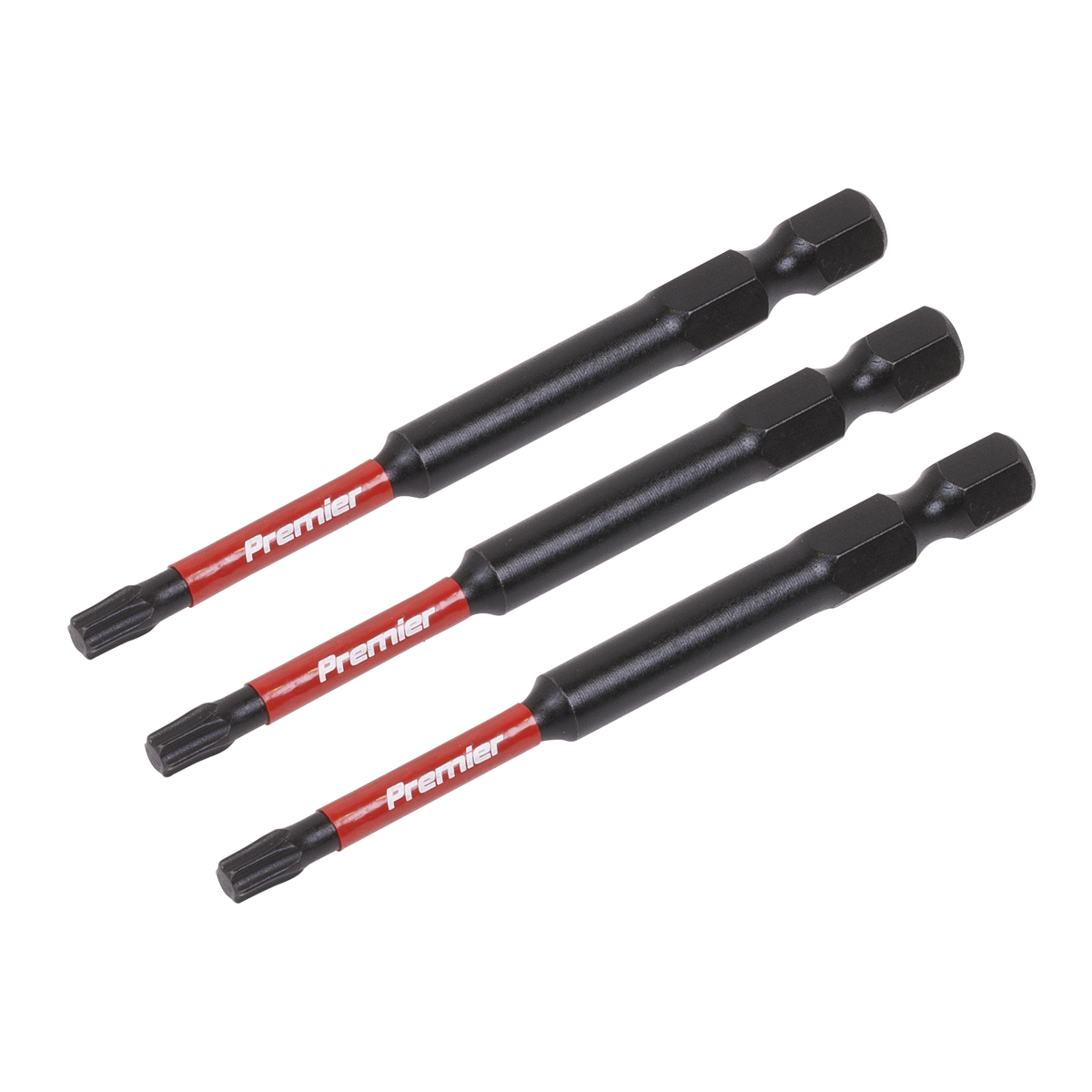 Premier AK8267 Premier TRX-Star* Impact Power Tool Bits T20 x 75mm 3pc