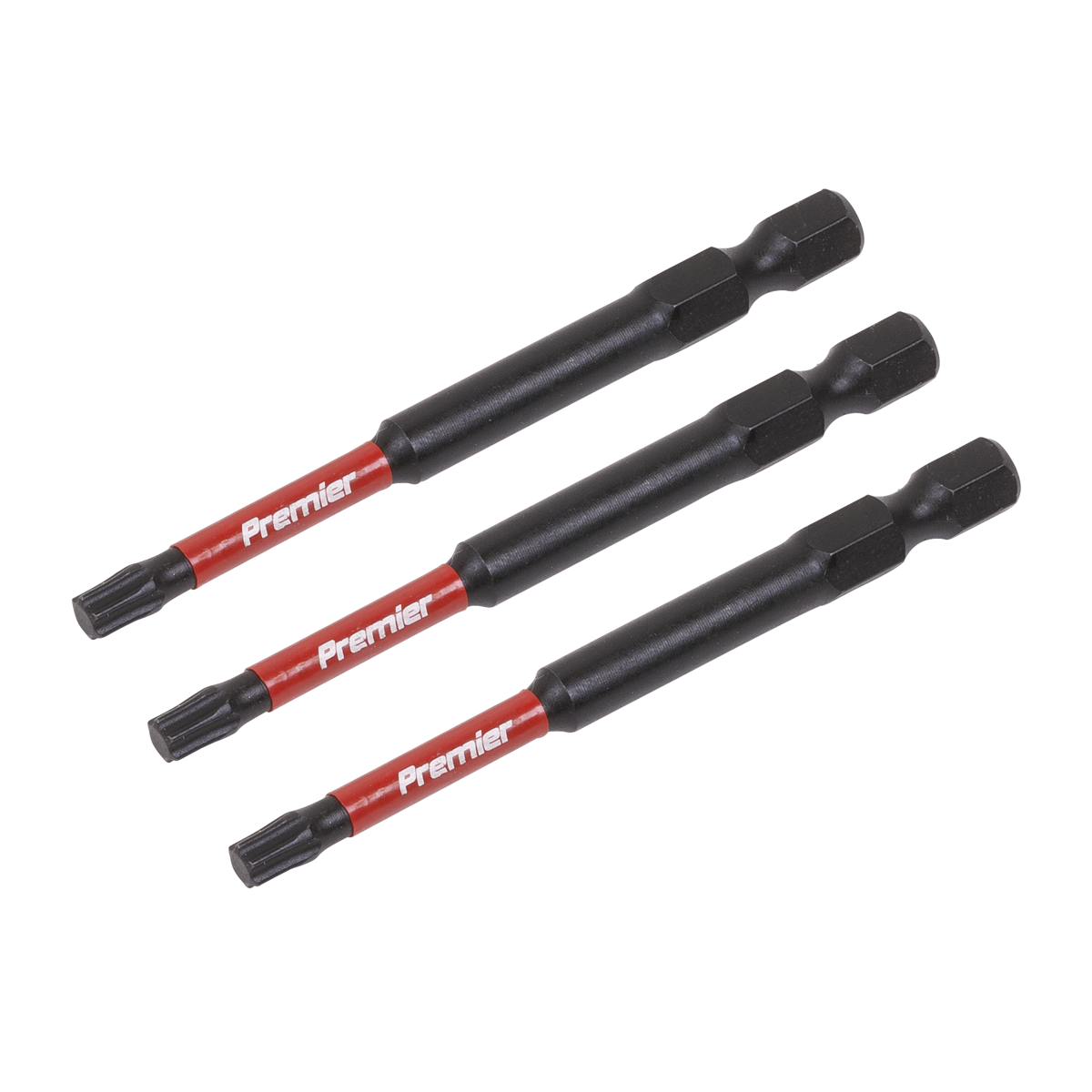 Premier AK8268 Premier TRX-Star* Impact Power Tool Bits T25 x 75mm 3pc