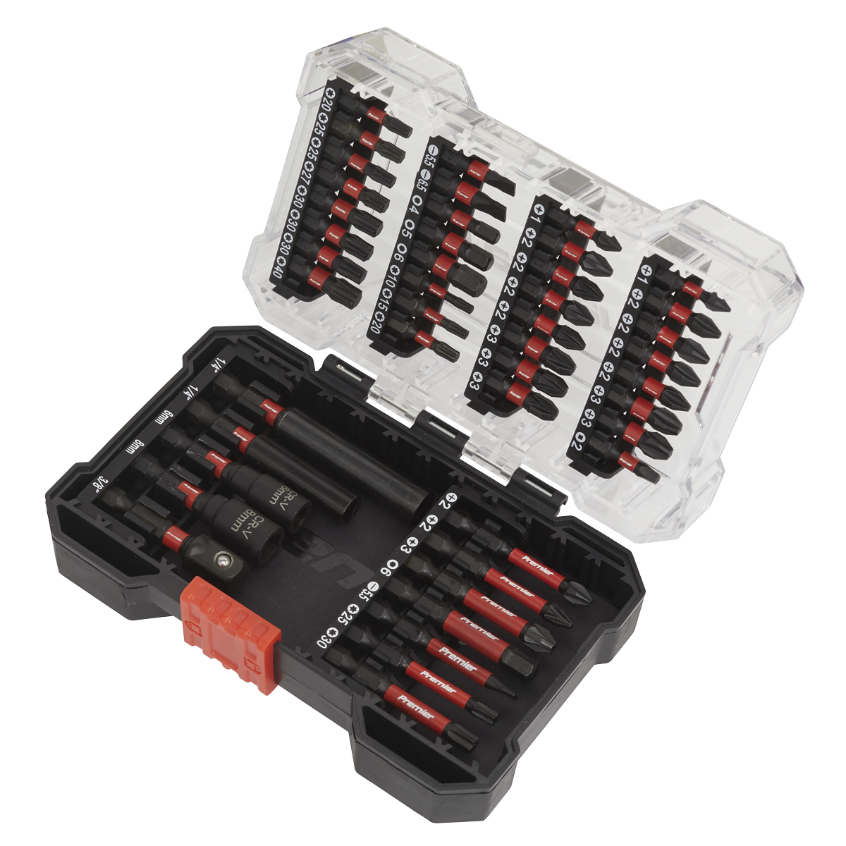 Premier AK8280 Premier Power Tool Bit Set 44pc Impact Grade