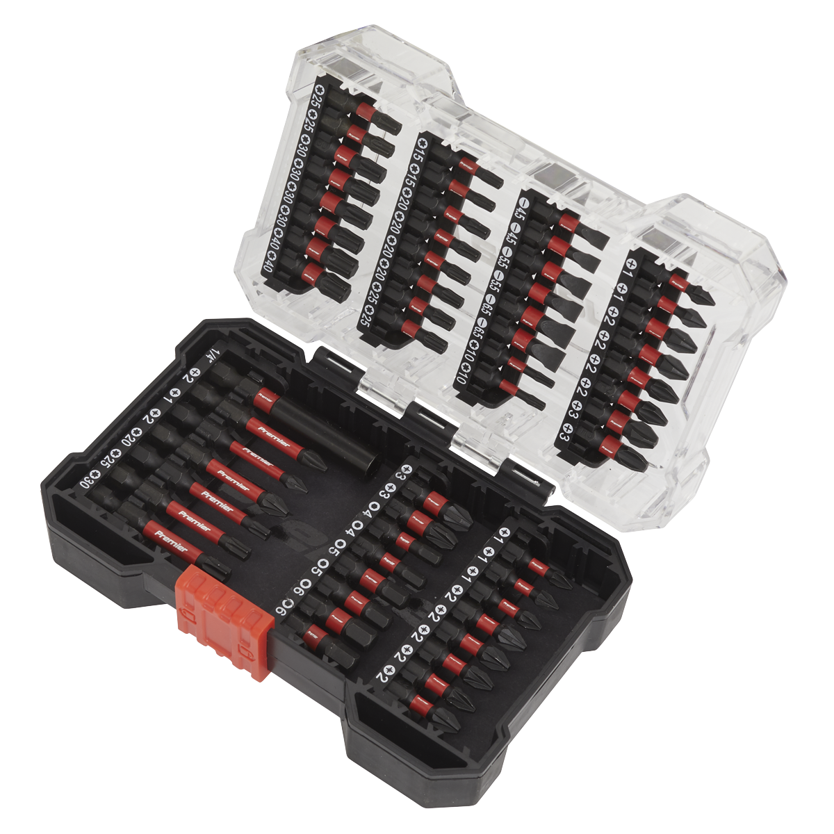 Premier AK8281 Premier Impact Grade Power Tool Bit Set 55pc