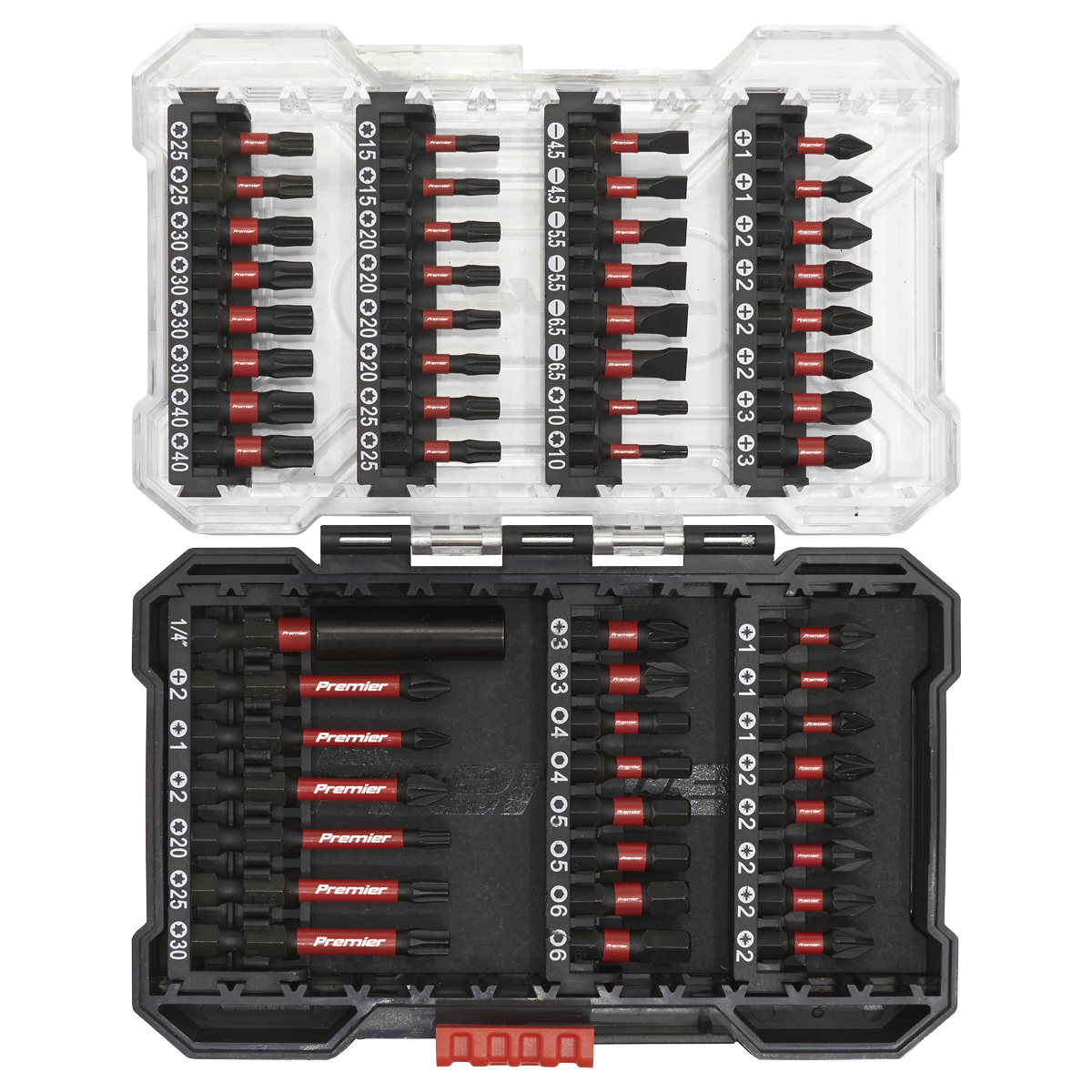 Premier AK8281 Premier Impact Grade Power Tool Bit Set 55pc