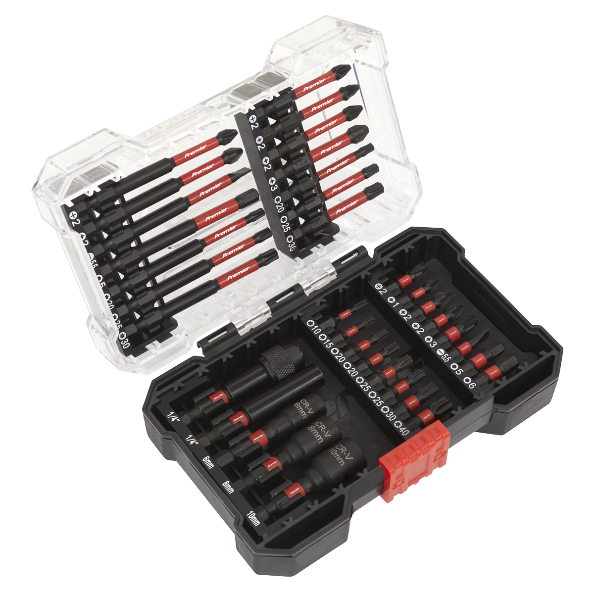 Premier AK8283 Premier Impact Grade Power Tool Bit Set 35pc