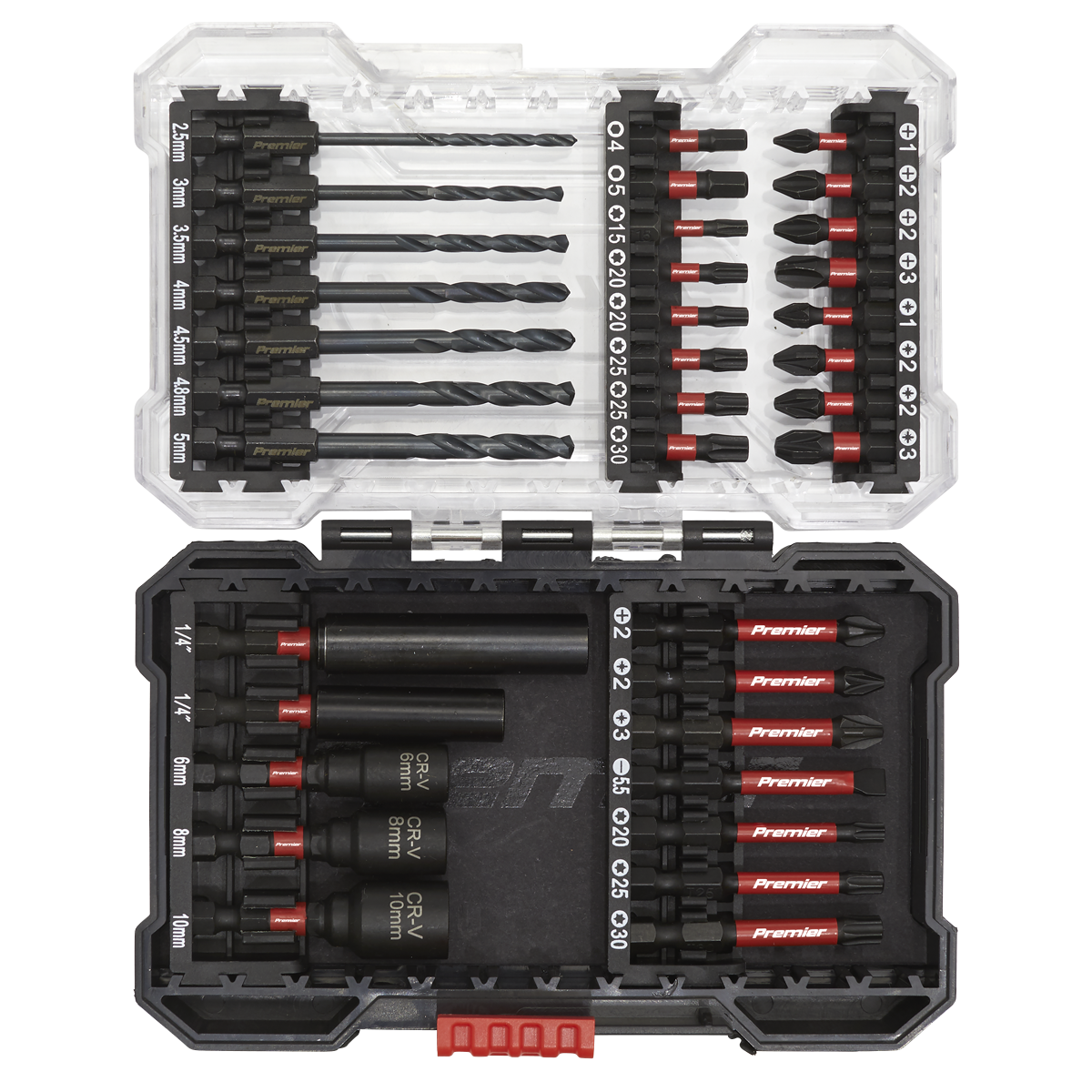 Premier AK8284 Impact Grade Power Tool Bit Set 35pc