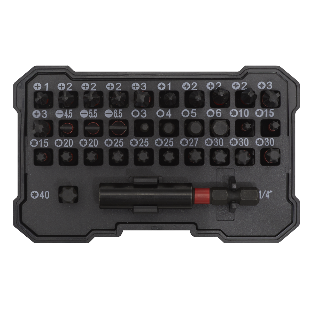 Premier AK8286 Impact Grade Power Tool Bit Set 32pc