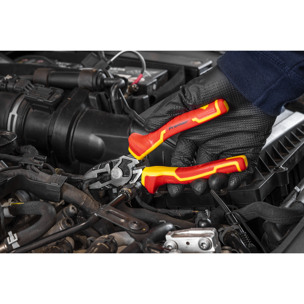 Premier AK83454 Premier High Leverage Combination Pliers 175mm - VDE Approved