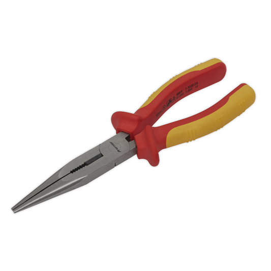 Premier AK83457 Premier Long Nose Pliers 200mm - VDE Approved