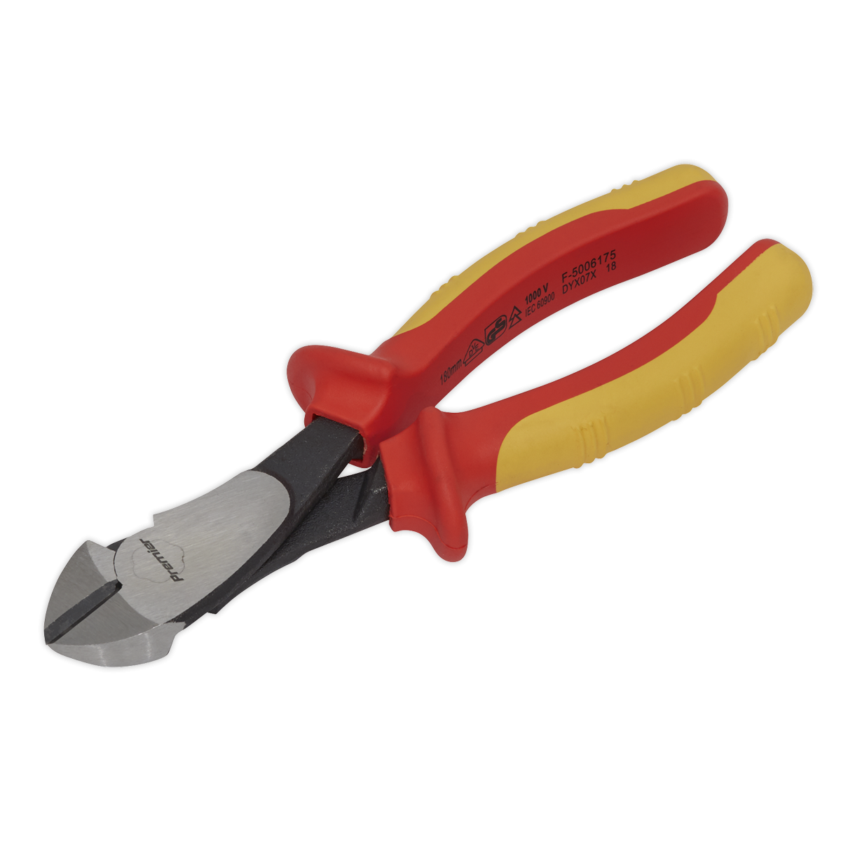 Premier AK83459 Premier Side Cutters Heavy-Duty 180mm - VDE Approved