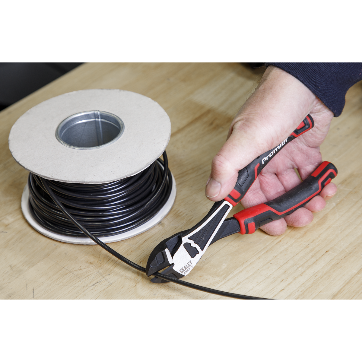Premier AK8375 Premier Heavy-Duty High Leverage Side Cutters 190mm