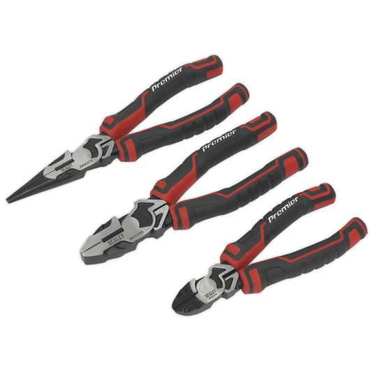 Premier AK8376 Premier High Leverage Plier Set 3pc