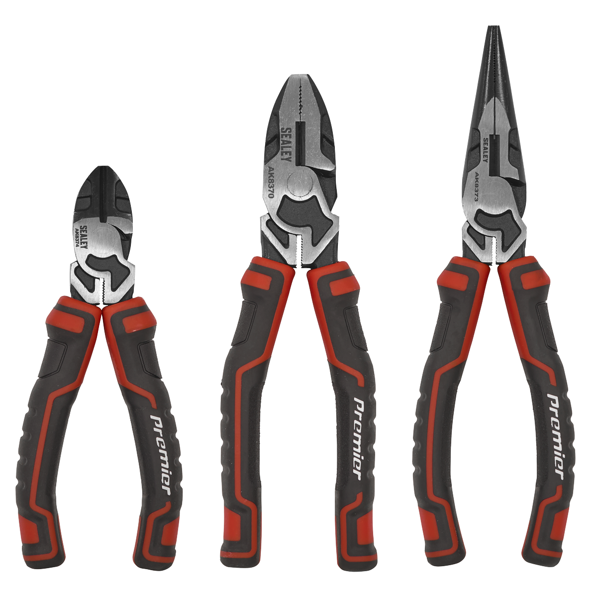 Premier AK8376 Premier High Leverage Plier Set 3pc