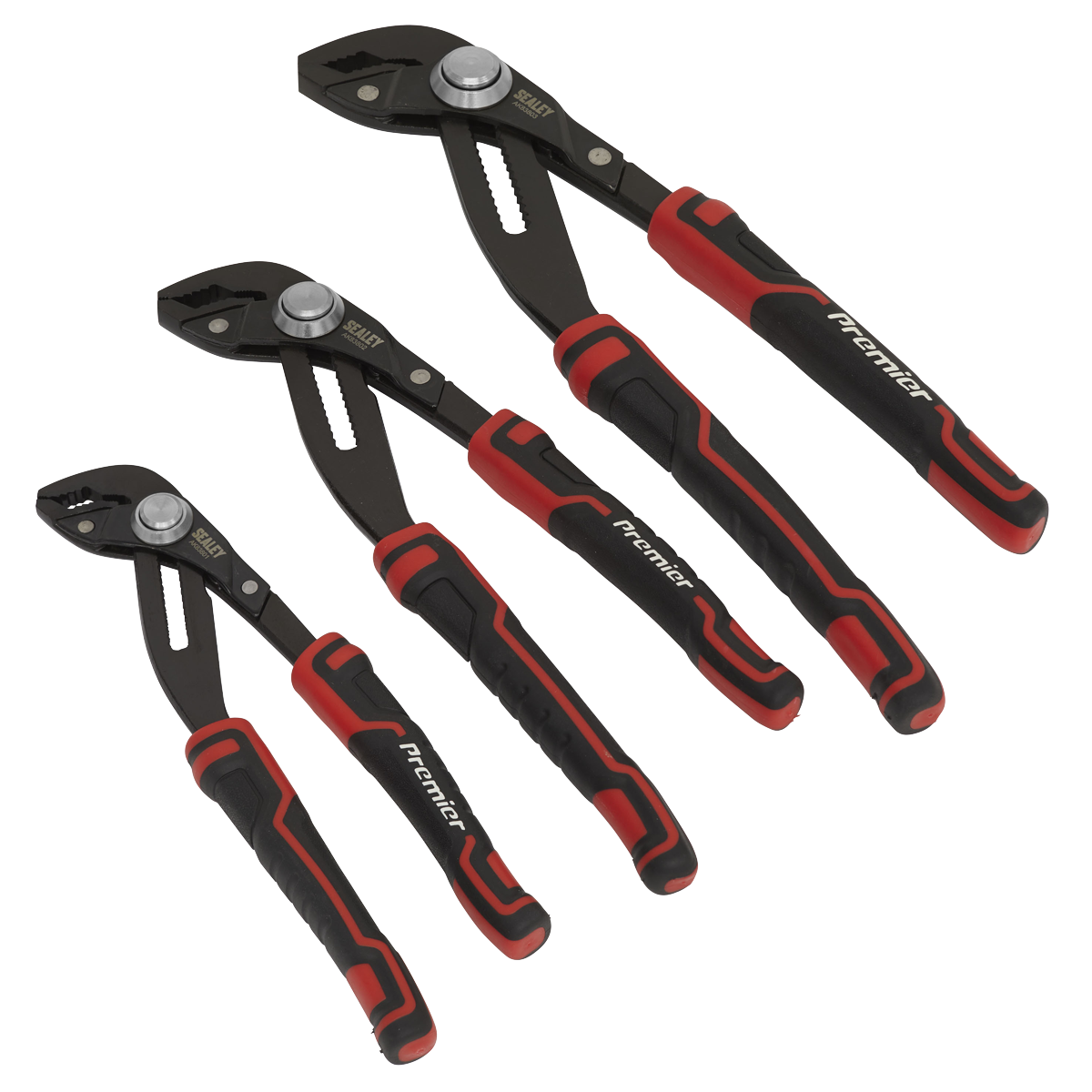 Premier AK8380 Premier Quick Release Water Pump Pliers Set 3pc