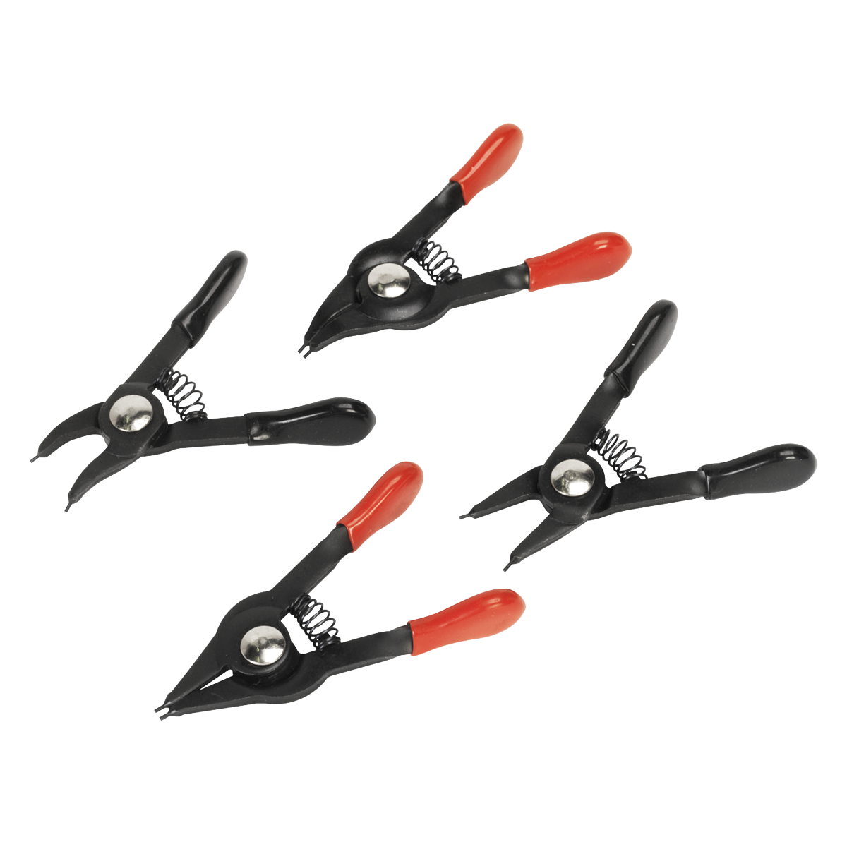Premier AK8449 Premier Mini Circlip Pliers Set 4pc