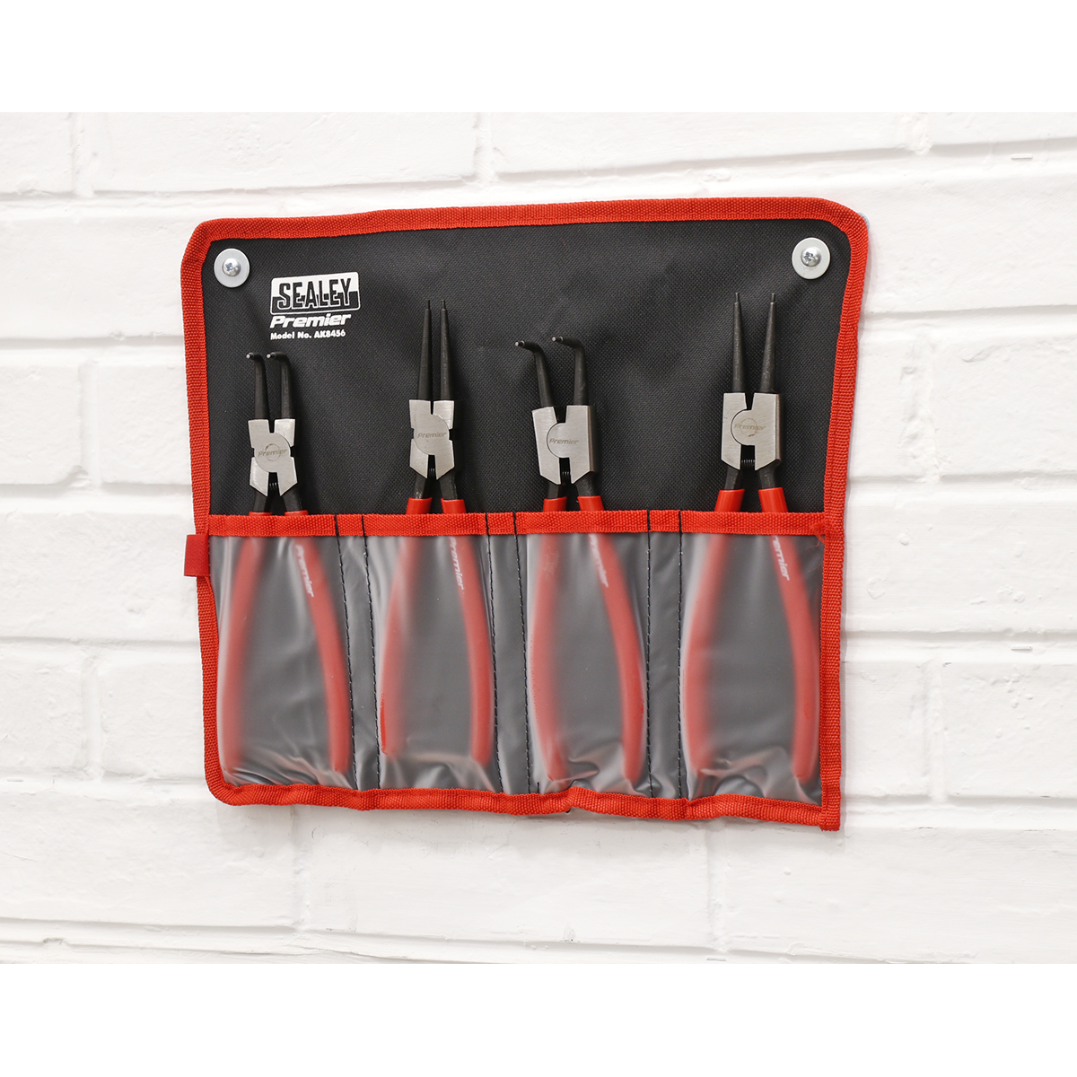 Premier AK8456 Premier Internal/External Circlip Pliers Set 230mm 4pc