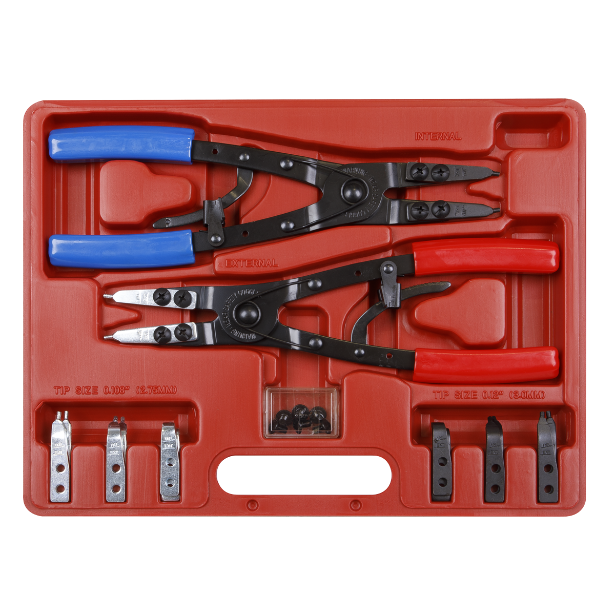 Premier AK8500 Premier Heavy-Duty Circlip Pliers Set Internal/External 265mm