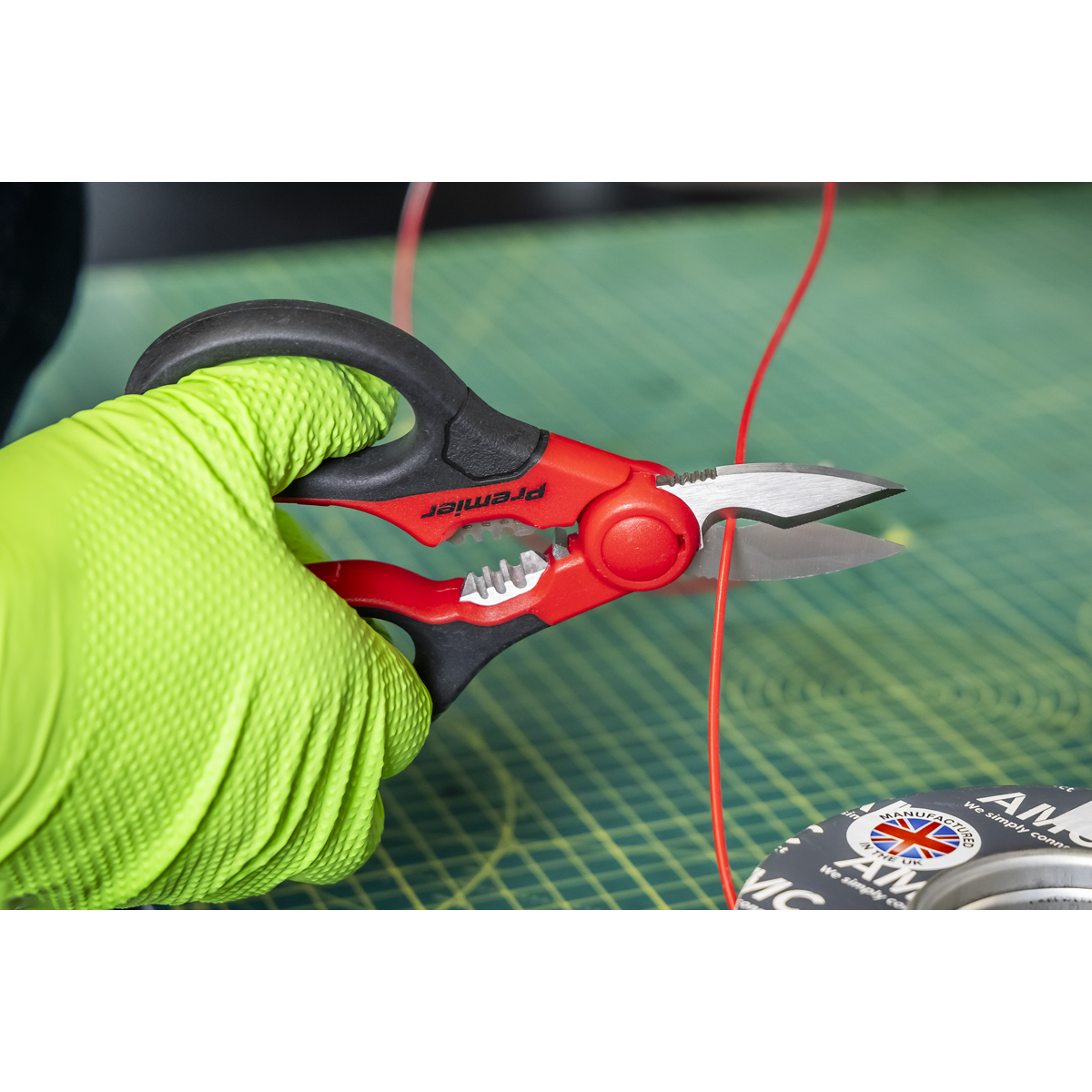 Premier AK8528 Premier Heavy-Duty Electrician's Shears 160mm