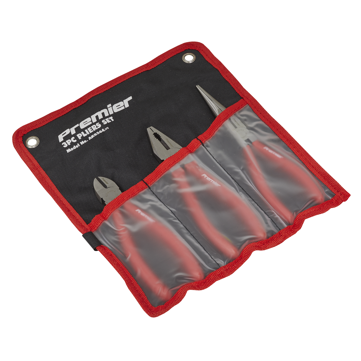 Premier AK8564 Premier Pliers Set 3pc
