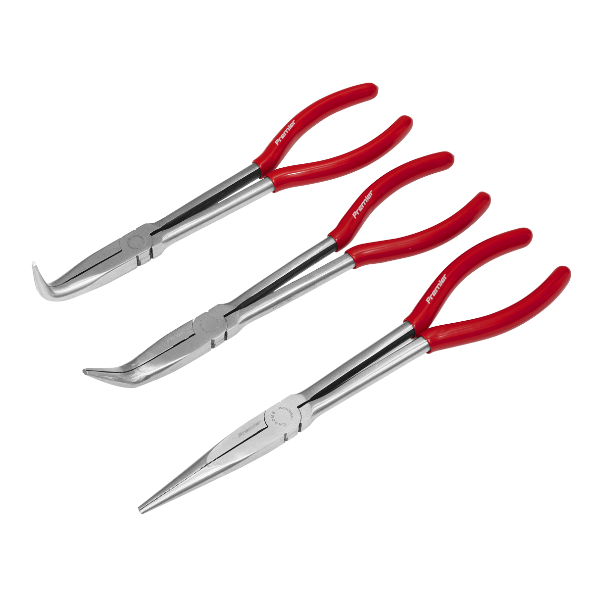 Premier AK8568 Premier Needle Nose Pliers Set 280mm 3pc