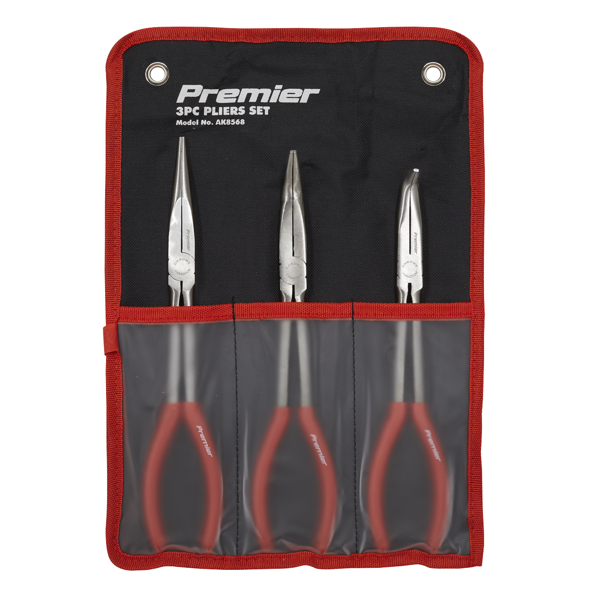 Premier AK8568 Premier Needle Nose Pliers Set 280mm 3pc