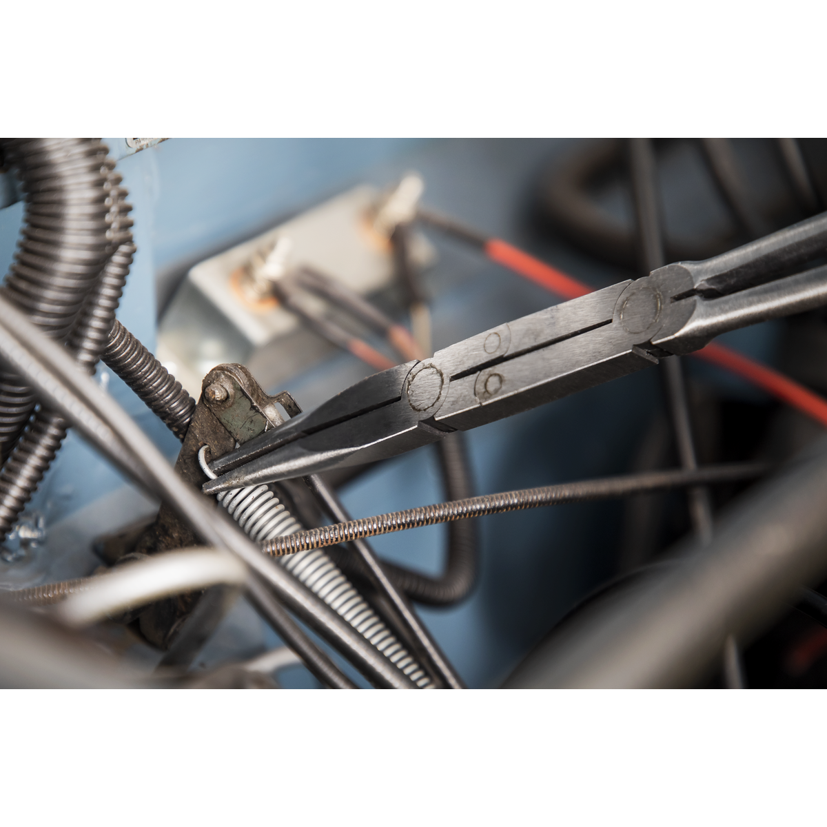 Premier AK8591 Premier Needle Nose 45° Double Joint Pliers 335mm