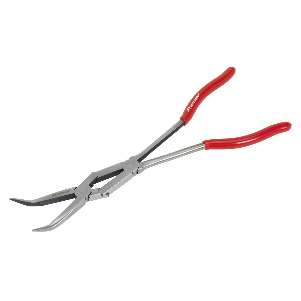 Premier AK8592 Premier Needle Nose Pliers 45° Long Reach Double Joint Pliers 335mm