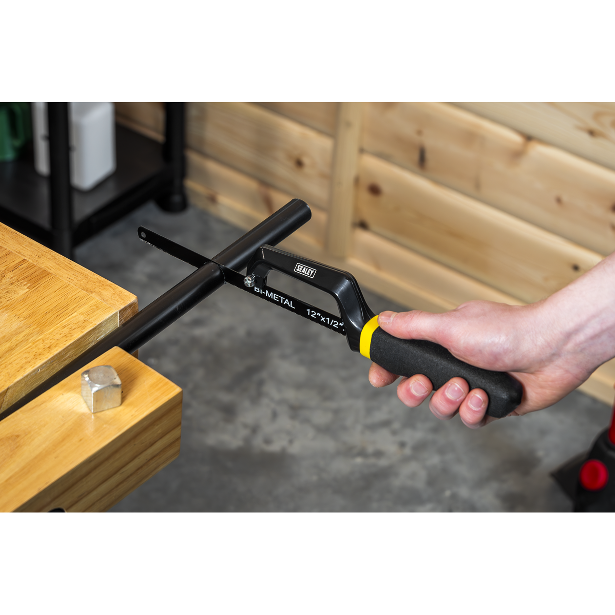 Premier AK8695 Premier Mini Hacksaw with Bi-Metal Blade