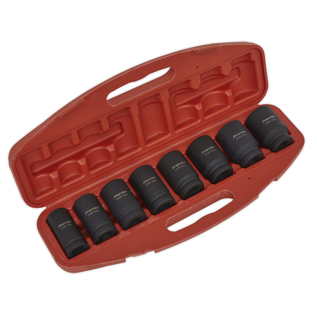 Premier AK885 Premier Deep Impact Socket Set 3/4"Sq Drive 8pc