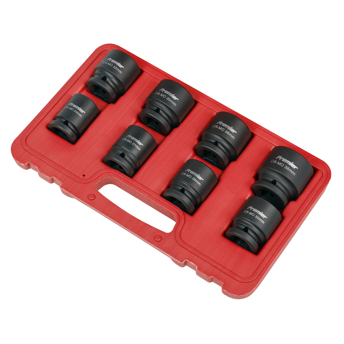 Premier AK886 Premier Impact Socket Set 3/4"Sq Drive 8pc