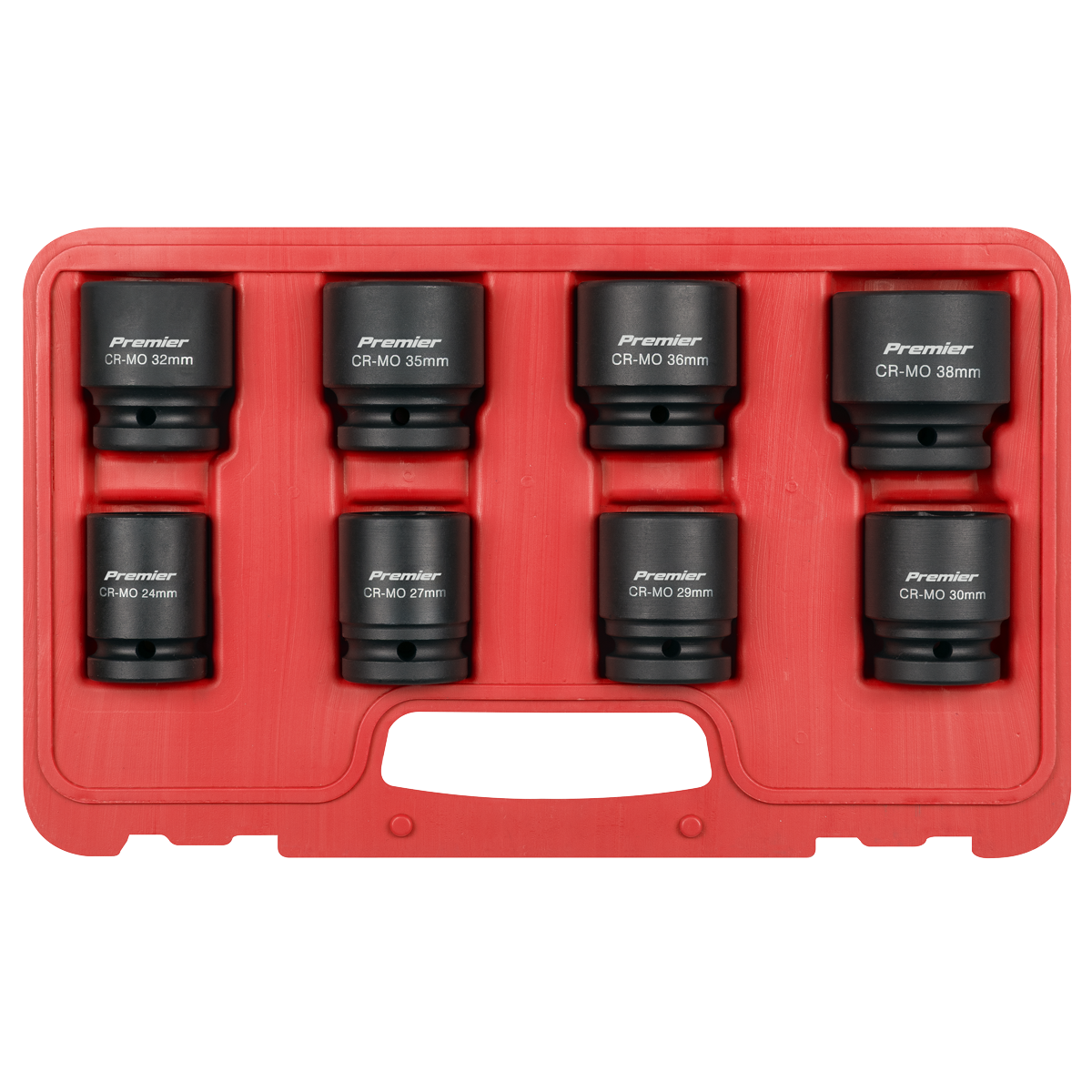 Premier AK886 Premier Impact Socket Set 3/4"Sq Drive 8pc